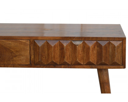 Artisan - Prism Console Table in Chestnut