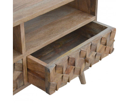 Artisan - Cube Carved TV Unit