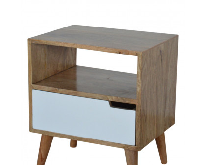 Artisan - Open Slot Painted Nightstand in White