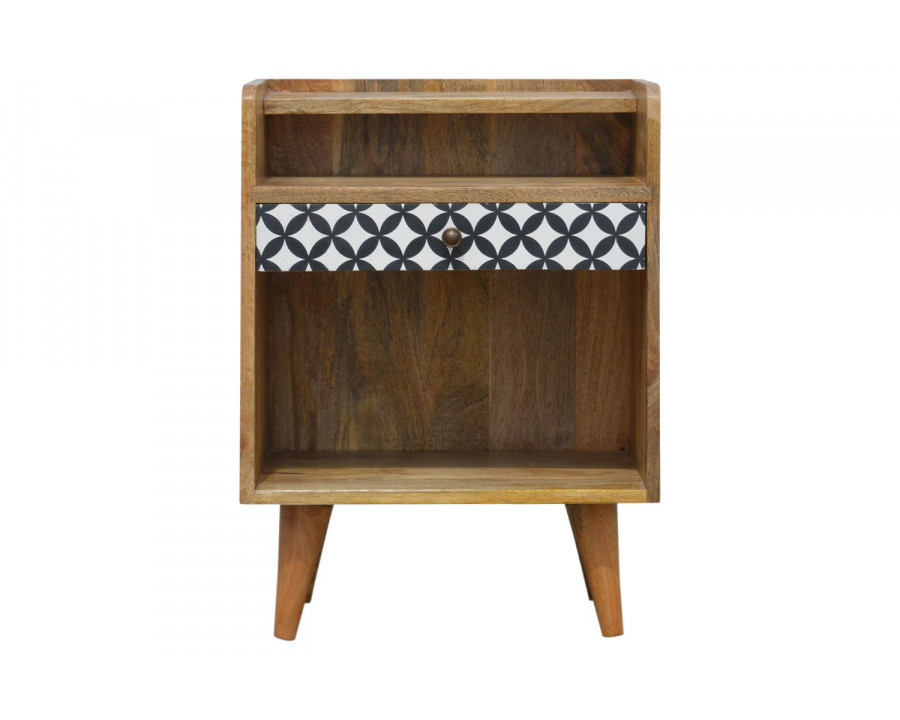 Artisan - District Diamond Patterned Bedside