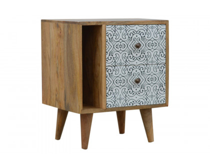 Artisan - Artea Porcelain Pattern Mini Cabinet