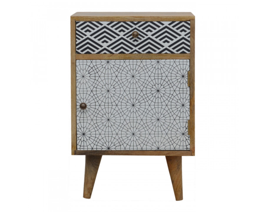 Artisan - Mixed Pattern Nightstand