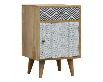 Artisan - Mixed Pattern Nightstand