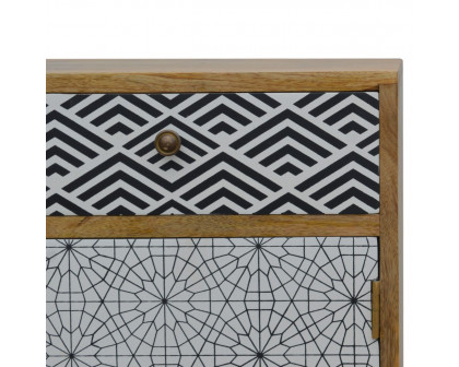 Artisan - Mixed Pattern Nightstand