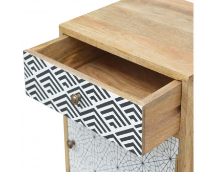 Artisan - Mixed Pattern Nightstand