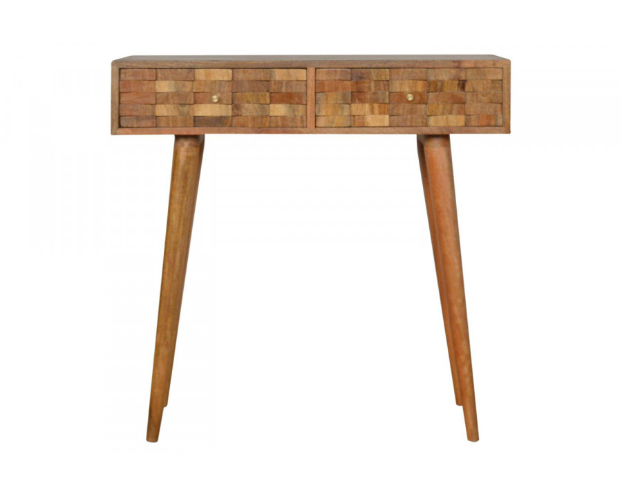 Artisan - Tile Carved Console Table