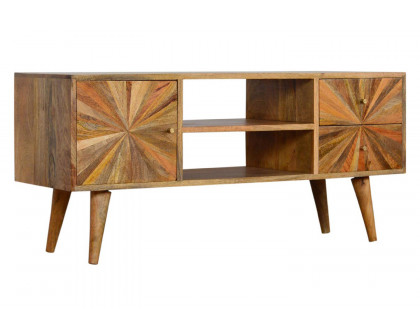 Artisan Sunrise Entertainment Unit - Oak-ish