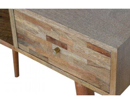 Artisan Mixed Writing Desk - Oak-ish