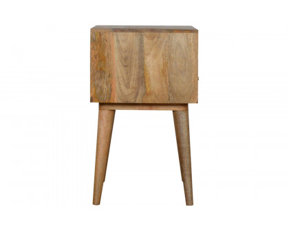 Artisan Assorted Open Slot Bedside - Oak-ish