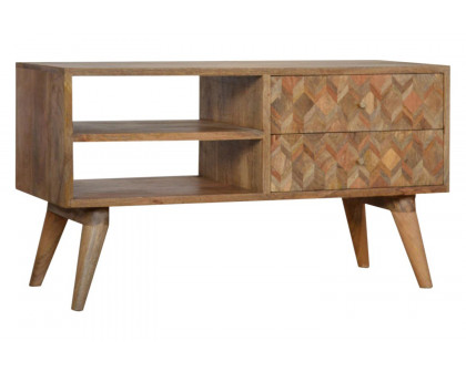 Artisan - Assorted Media Unit in Oak-ish