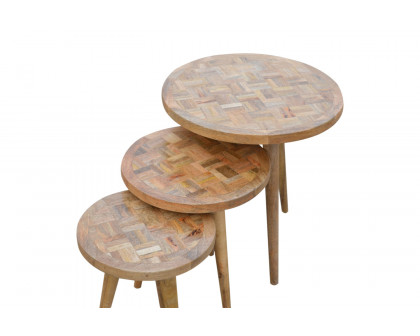 Artisan - Patchwork Nesting Stools