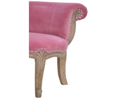 Artisan™ Studded Chair - Velvet, Pink