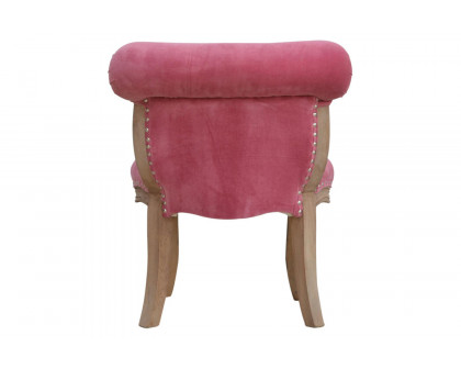 Artisan™ Studded Chair - Velvet, Pink