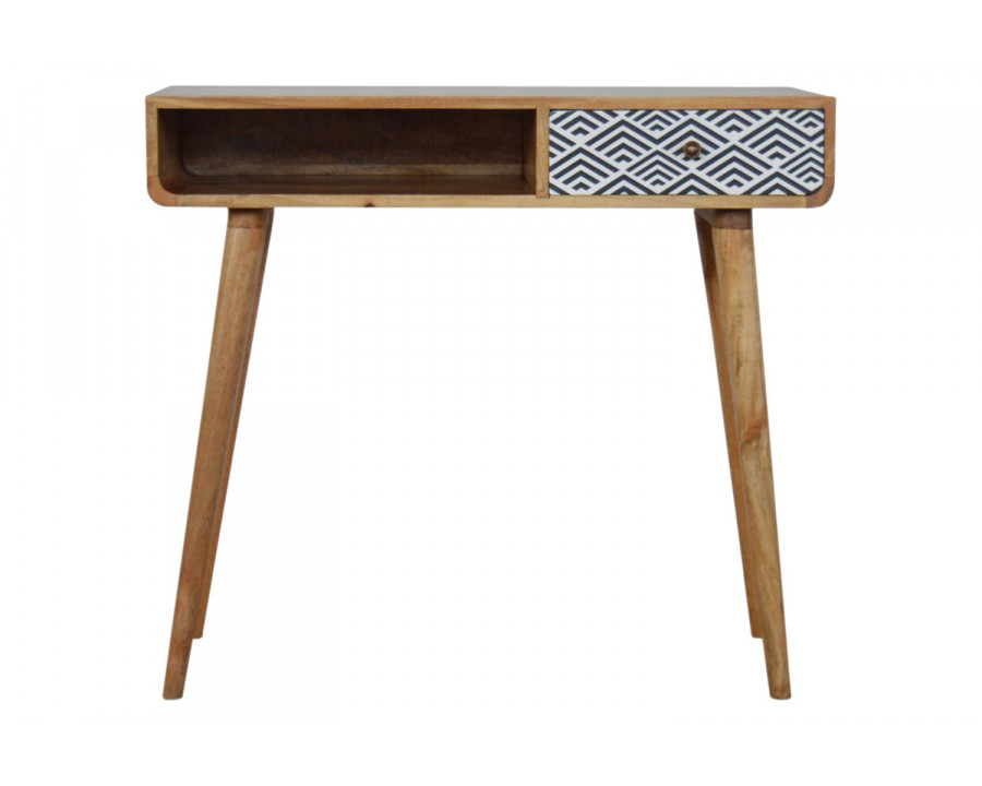 Artisan - Monochrome Print Writing Desk