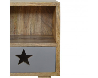 Artisan - Star Painted Nightstand in Small