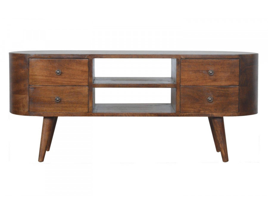 Artisan - Rounded Entertainment Unit