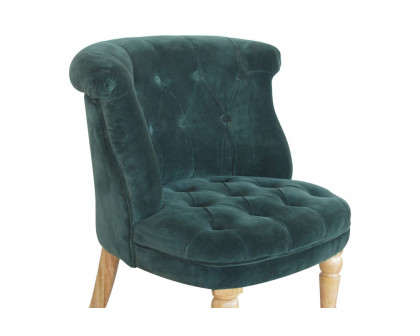 Artisan™ Accent Chair - Emerald Green, Velvet