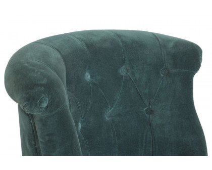 Artisan™ Accent Chair - Emerald Green, Velvet