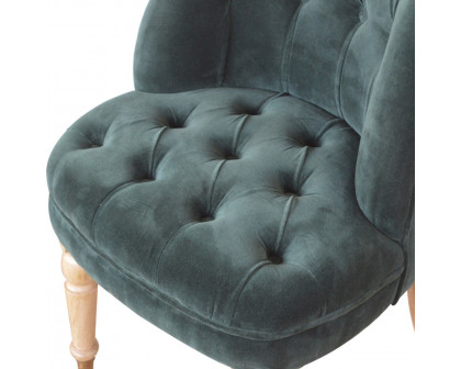 Artisan™ Accent Chair - Emerald Green, Velvet