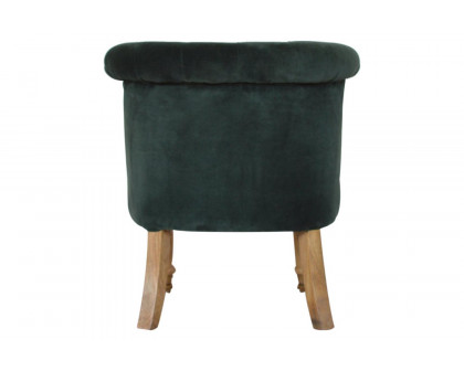 Artisan™ Accent Chair - Emerald Green, Velvet