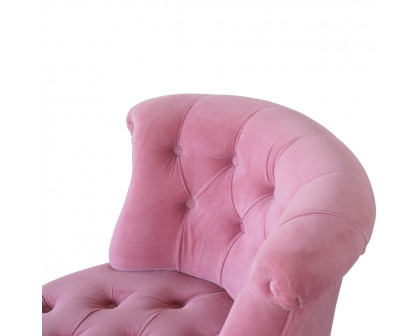 Artisan™ Accent Chair - Pink, Velvet