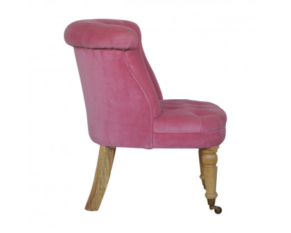 Artisan™ Accent Chair - Pink, Velvet