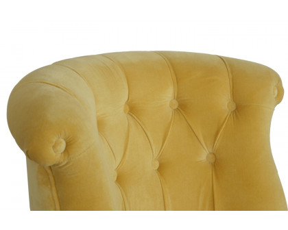 Artisan™ Accent Chair - Mustard, Velvet