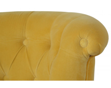 Artisan™ Accent Chair - Mustard, Velvet