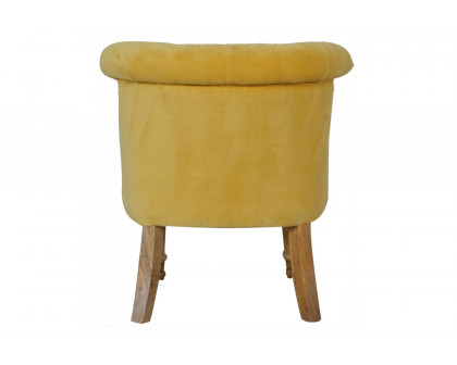 Artisan™ Accent Chair - Mustard, Velvet