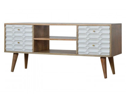 Artisan - Capsule Entertainment Unit in White