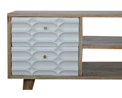 Artisan - Capsule Entertainment Unit in White