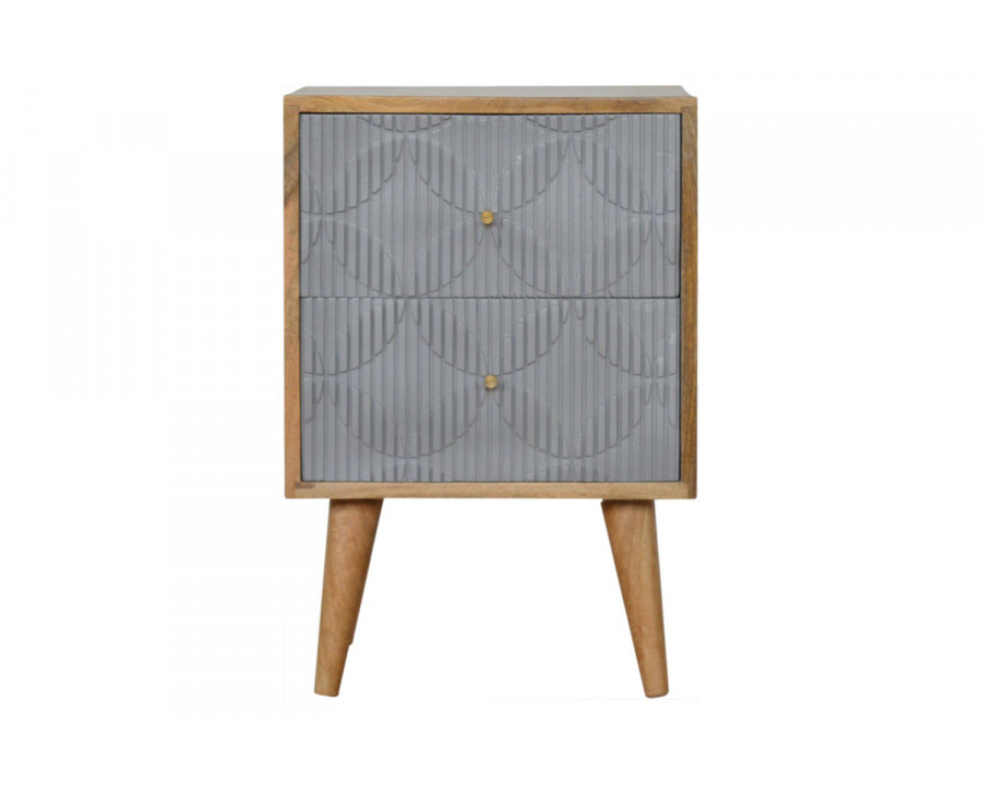 Artisan - Milan Gray Bedside