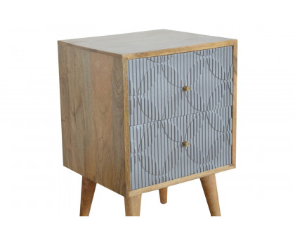 Artisan - Milan Gray Bedside