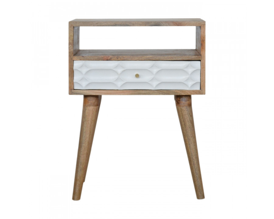 Artisan - Capsule Nightstand with Open Slot