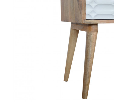 Artisan - Capsule Nightstand with Open Slot