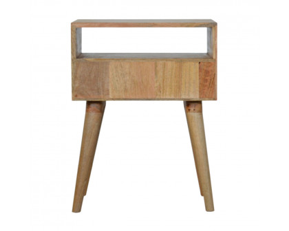 Artisan - Capsule Nightstand with Open Slot