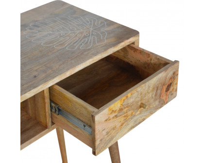 Artisan - Leaf Embossed Writing Desk