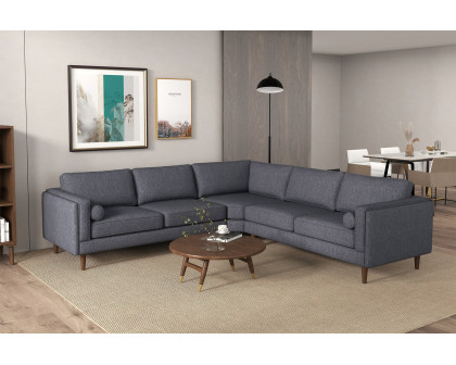 Ashcroft Amber Corner Sectional Sofa - Gray