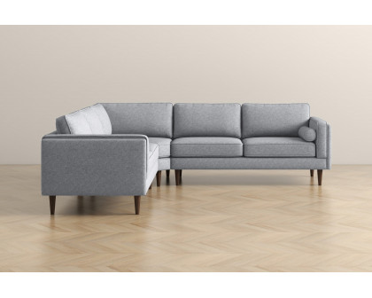 Ashcroft Amber Corner Sectional Sofa - Light Gray