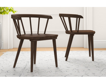 Ashcroft - Kingsley Dining Chair (Set Of 2) in Brown