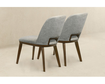 Ashcroft Blake Fabric Dining Chair (Set Of 2) - Light Gray