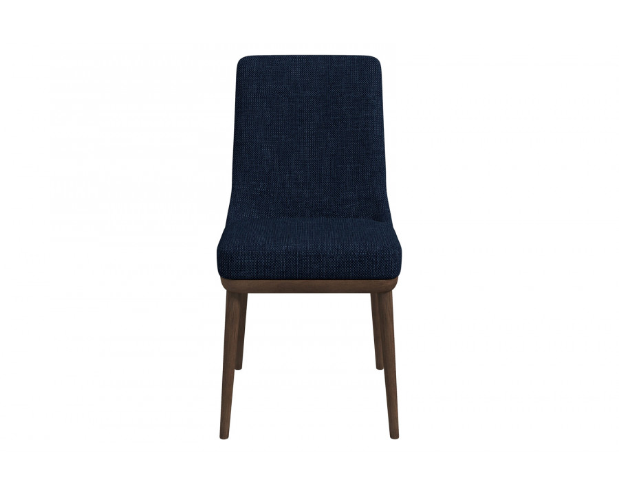 Ashcroft Kate Fabric Dining Chair (Set Of 2) - Dark Blue