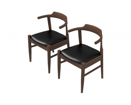 Ashcroft - Leon Mid-Century Modern Dining Chair (Set of 2)