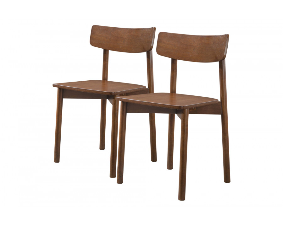 Ashcroft Pierre Dining Chair (Set Of 2) - Walnut