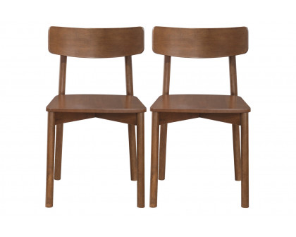 Ashcroft Pierre Dining Chair (Set Of 2) - Walnut