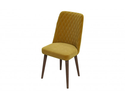 Ashcroft Katie Velvet Dining Chair (Set Of 2) - Gold