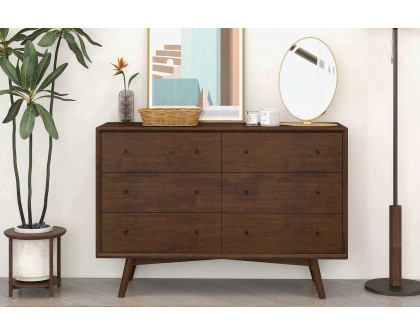 Ashcroft - Mid-Century Modern Dresser with 6 Drawer