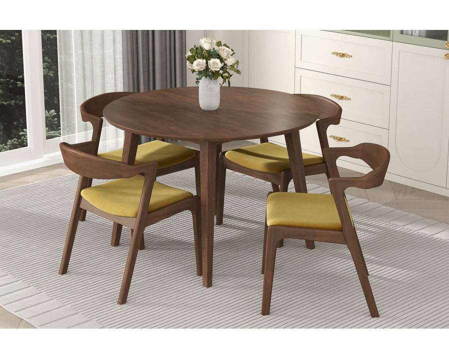 Ashcroft Lara Walnut Dining Table