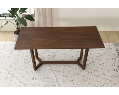 Ashcroft - Marina Solid Wood Dining Table in Brown