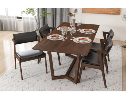 Ashcroft - Marina Solid Wood Dining Table in Brown